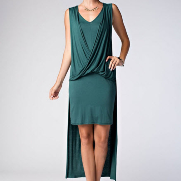 LAST 3‼️JUST IN!! Sexy CUTE HI LOW bodycon - dress - Picture 6 of 6